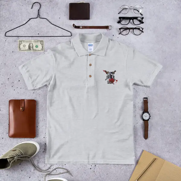 Game Mode Embroidered Polo Shirt