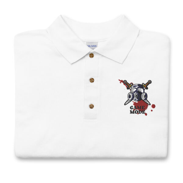 Game Mode Embroidered Polo Shirt